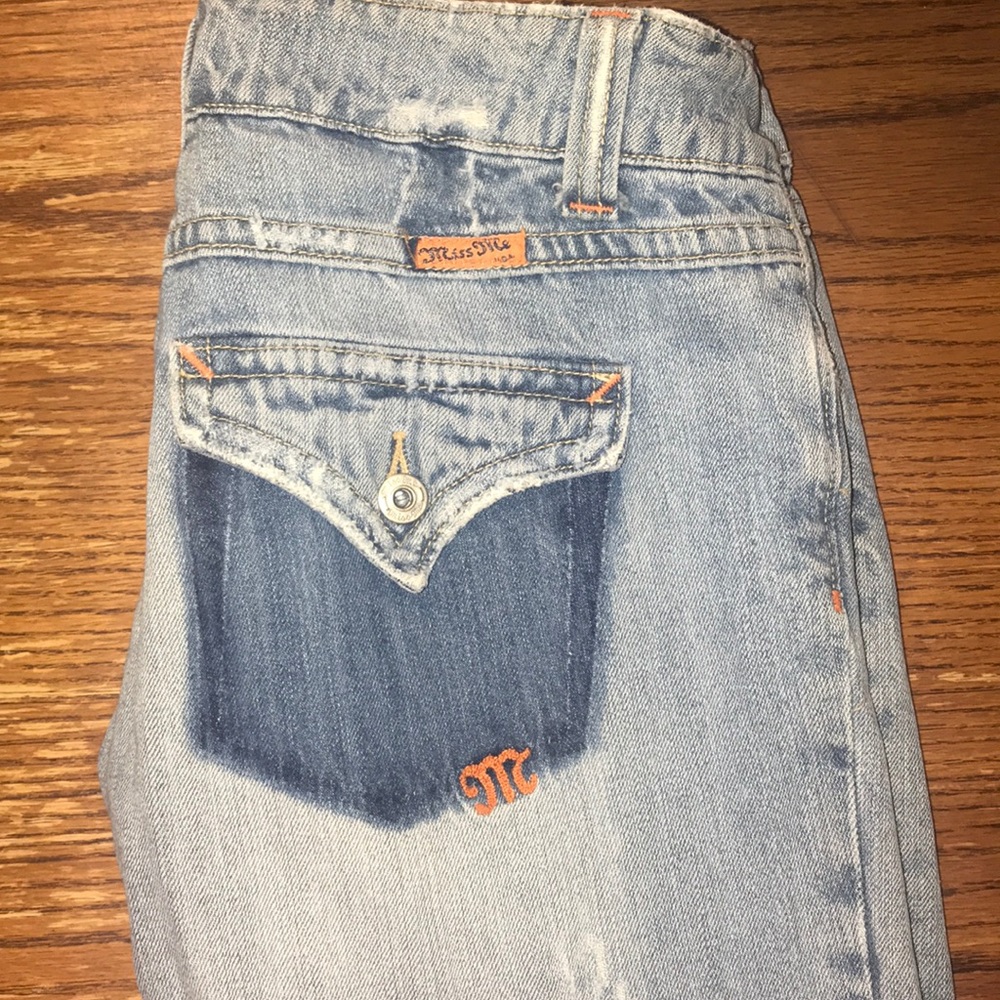 Distressed Miss Me Jean Shorts